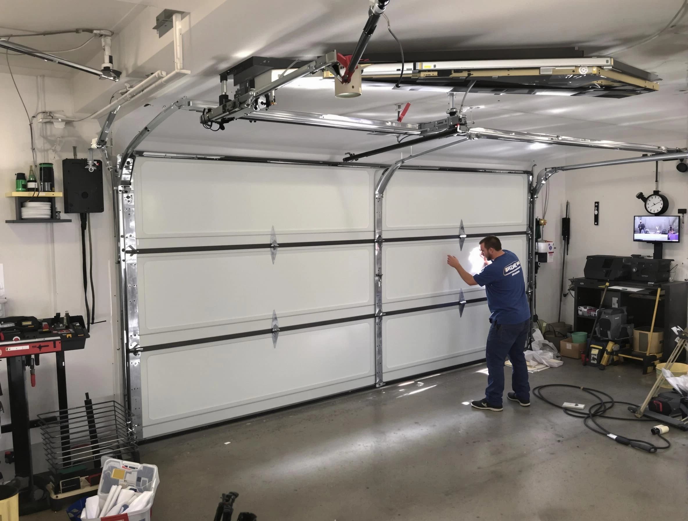 Professional garage door repair service by Hooper Garage Door Repair in Hooper