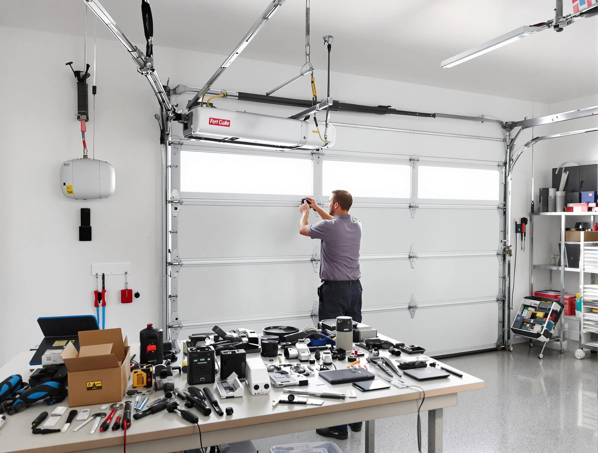 Garage Door Opener Repair in Hooper